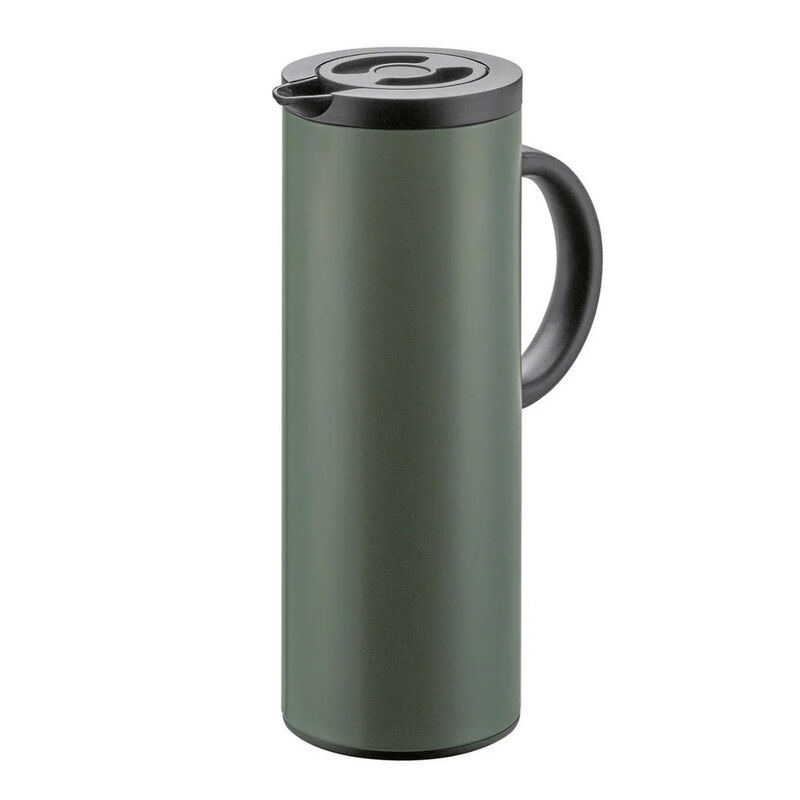 Cilio Insulated Jug Firenze Olive Green Matt 950ml image number 0